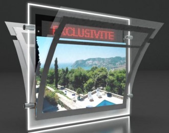 Porte affiche LED dynamique journal lumineux - Devis sur Techni-Contact.com - 3