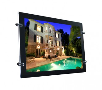 Porte affiche LED format A4 - Devis sur Techni-Contact.com - 1