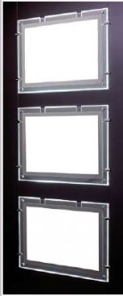 Porte affiche lumineux pour vitrine - Devis sur Techni-Contact.com - 1