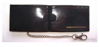 Porte-cartes en cuir avec attache mousqueton - Devis sur Techni-Contact.com - 2