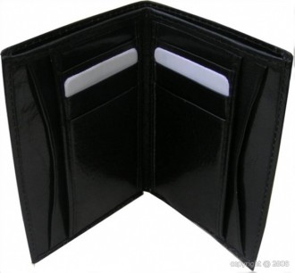 Porte-cartes en cuir noir - Devis sur Techni-Contact.com - 2