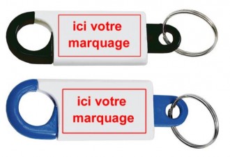 Porte clés mousqueton personnalisé - Devis sur Techni-Contact.com - 1