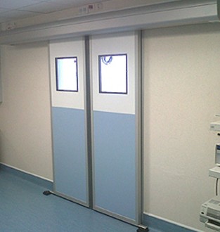 Porte étanche coulissante pour salle blanche et laboratoire - Devis sur Techni-Contact.com - 3