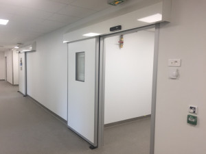 Porte étanche coulissante pour salle blanche et laboratoire - Devis sur Techni-Contact.com - 6