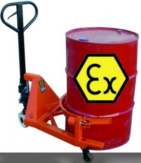 Porte-palette pour transport de fûts ATEX - Devis sur Techni-Contact.com - 1