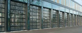 Portes sectionnelles industrielles vitrées - Devis sur Techni-Contact.com - 3