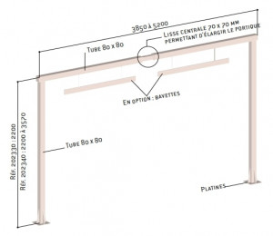 Portique parking fixe - Devis sur Techni-Contact.com - 7