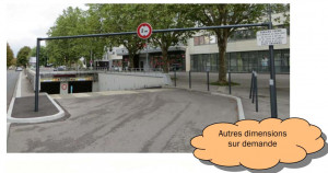 Portique urbain limitation de hauteur - Devis sur Techni-Contact.com - 2