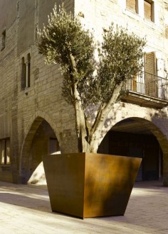 Pot en corten carré - Devis sur Techni-Contact.com - 5