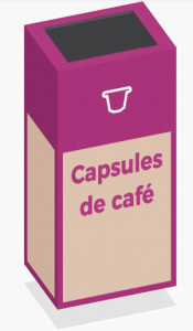 Box de recyclage capsules de café - Devis sur Techni-Contact.com - 1