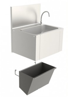 Poubelle murale inox - Devis sur Techni-Contact.com - 1