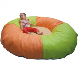 Pouf coussin rond très moelleux - Devis sur Techni-Contact.com - 2