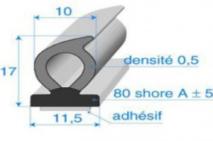 Profilés bi-dureté adhésivés - Devis sur Techni-Contact.com - 1