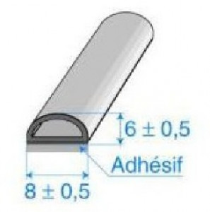 Profilés cellulaires avec adhésifs en EPDM - Devis sur Techni-Contact.com - 2