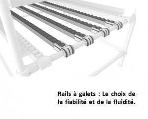 Rail à galets pour vos approvisionnements dynamiques - Devis sur Techni-Contact.com - 2