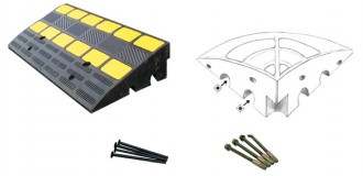 Rampe de trottoir d'accès PMR - Devis sur Techni-Contact.com - 1