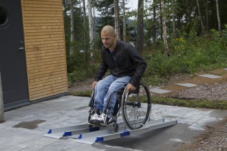 Rampes pour fauteuil roulant - Devis sur Techni-Contact.com - 1