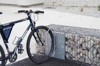Range vélos gabion frontal - Devis sur Techni-Contact.com - 1