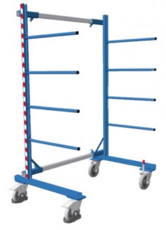 Rayonnage cantilever mobile - Devis sur Techni-Contact.com - 1