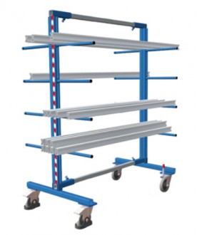 Rayonnage cantilever mobile - Devis sur Techni-Contact.com - 2