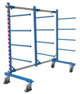 Rayonnage cantilever mobile - Devis sur Techni-Contact.com - 3