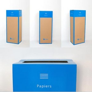 Box de recyclage carton et papier - Devis sur Techni-Contact.com - 1