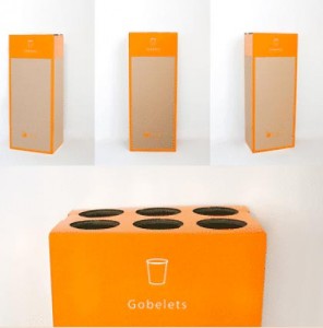 Box de recyclage gobelet plastique - Devis sur Techni-Contact.com - 1