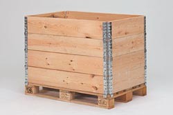 Rehausse bois avec 4 charnières galvanisées - Devis sur Techni-Contact.com - 1