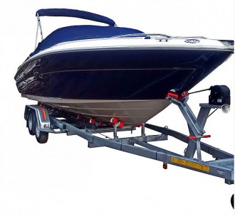 Remorque porte bateau à moteur 1450 kg - Devis sur Techni-Contact.com - 3