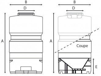 Réservoir de stockage granulés - Devis sur Techni-Contact.com - 3