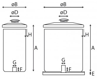 Réservoir de stockage liquide vertical - Devis sur Techni-Contact.com - 2