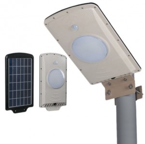 Réverbère solaire LED avec contrôle de lumière - Devis sur Techni-Contact.com - 1
