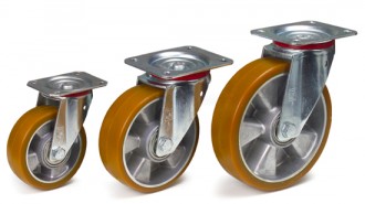 Roues pivotantes jante en aluminium - Devis sur Techni-Contact.com - 1