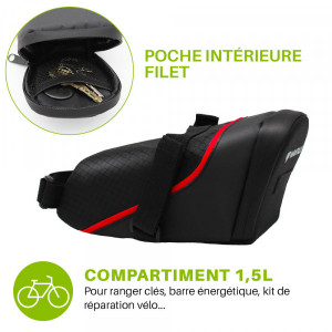 Sacoche selle pour vélo - Devis sur Techni-Contact.com - 2