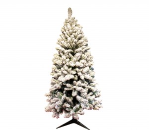 Sapin de Noël floqué 240cm - Devis sur Techni-Contact.com - 2