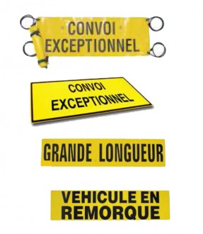 Signalisation de convois exceptionnels - Devis sur Techni-Contact.com - 1