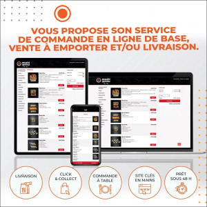 Site de commande en ligne pour restaurant - Devis sur Techni-Contact.com - 1