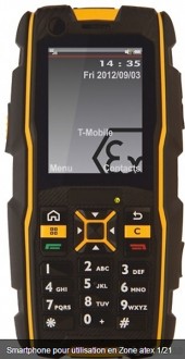 Smartphone étanche pour zone Atex - Devis sur Techni-Contact.com - 1