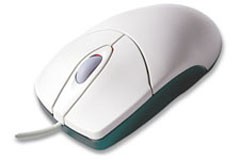 Souris optique blanche 2 boutons - Devis sur Techni-Contact.com - 1