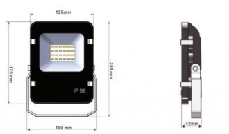 Spot LED 12W - Devis sur Techni-Contact.com - 1