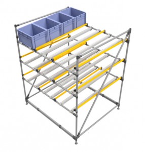 Stockeur 3 niveaux pour bac manutention - Devis sur Techni-Contact.com - 1