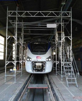 Structure échafaudage maintenance train - Devis sur Techni-Contact.com - 2