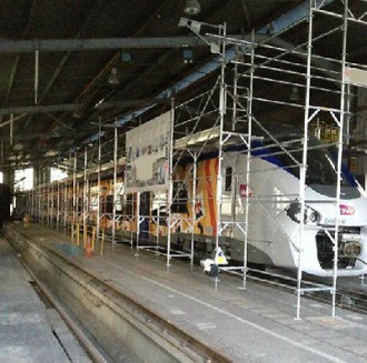 Structure échafaudage maintenance train - Devis sur Techni-Contact.com - 3