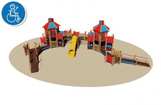 Structure mulijeux pour enfants handicapés - Devis sur Techni-Contact.com - 1