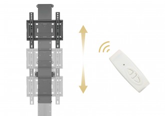 Support ascenseur motorisé pour écran de télévision - Devis sur Techni-Contact.com - 2