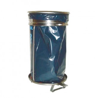 Support sac poubelle en inox - Devis sur Techni-Contact.com - 1