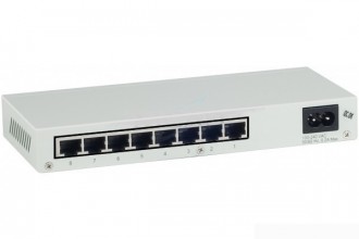 Switch 10/100 aluminium 8 port - Devis sur Techni-Contact.com - 1