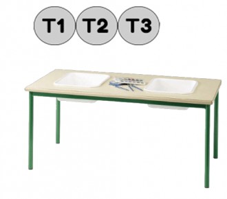 Table avec bacs - Devis sur Techni-Contact.com - 2