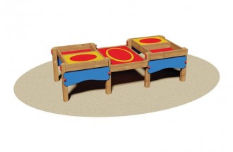 Table avec bacs à sable pour enfants - Devis sur Techni-Contact.com - 1