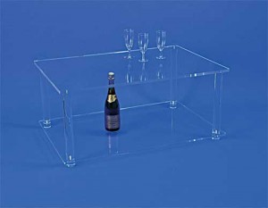 Table basse en plexiglas cristal épais - Devis sur Techni-Contact.com - 2